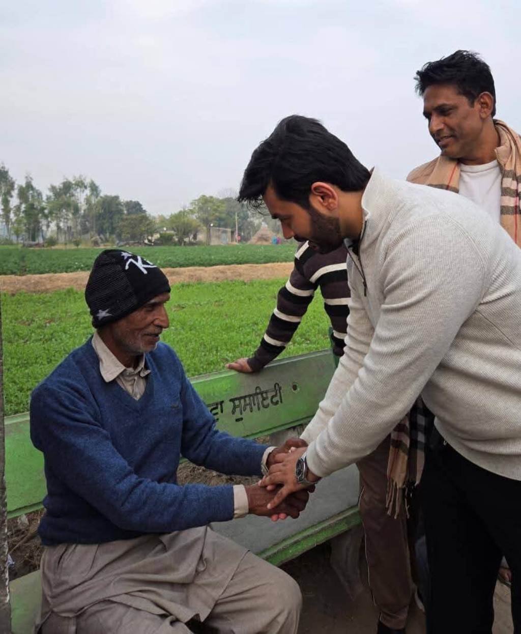 ਚੱਬੇਵਾਲ ਦੇ ਵਿਧਾਇਕ ਡਾ ਇਸ਼ਾਂਕ ਨੇ ਘਰਘਰ ਜਾ ਕੇ  ਰਾਬਤਾ ਕਾਇਮ ਕੀਤਾ